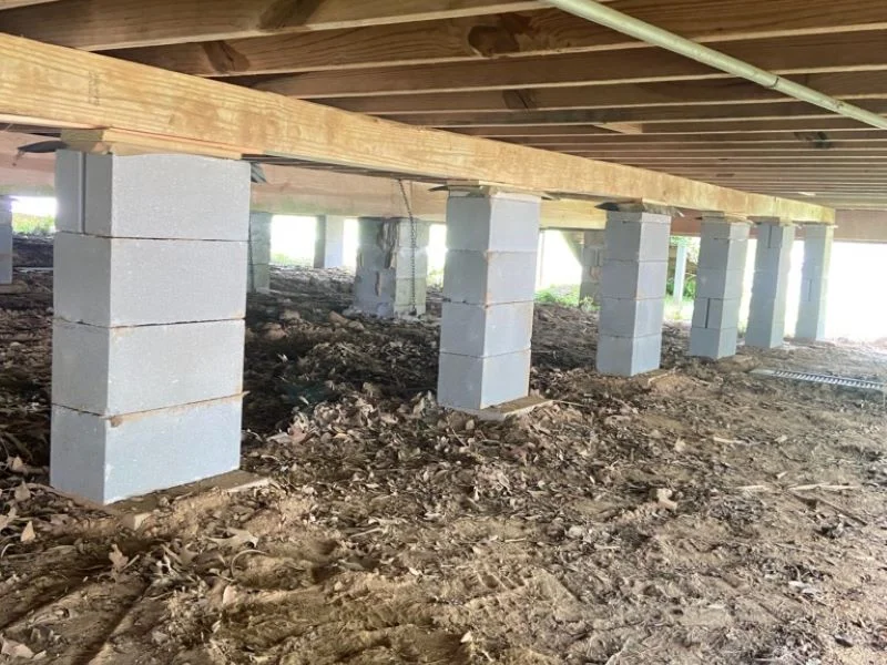 Pier and Beam or Block and Base Foundation Repair in Livingston, TX